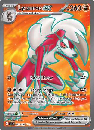 Lycanroc ex - 241/193 - Ultra Rare