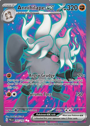 Annihilape ex - 242/193 - Ultra Rare