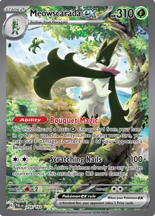 Meowscarada ex - 256/193 - Special Illustration Rare