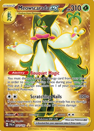 Meowscarada ex - 271/193 - Hyper Rare