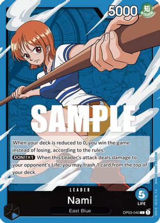 Nami (040) - OP03-040 - Leader
