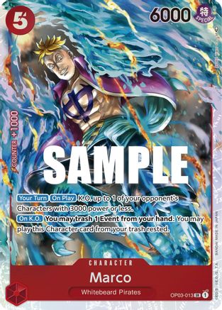 Marco - OP03-013 - Super Rare