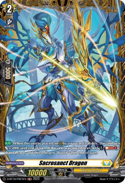 Sacrosanct Dragon (D-BT10/FR27EN) [Dragon Masquerade]