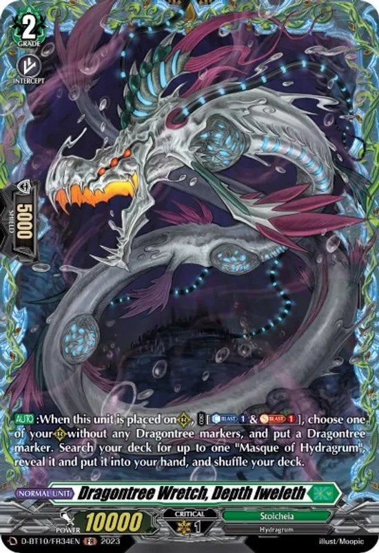 Dragontree Wretch, Depth Iweleth (D-BT10/FR33EN) [Dragon Masquerade]