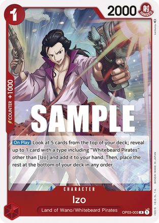 Izo - OP03-003 - Rare