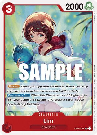 Lim - OP03-015 - Uncommon