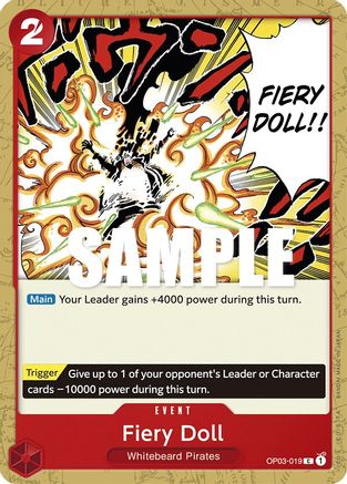 Fiery Doll - OP03-019 - Common