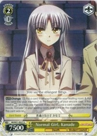 Normal Girl, Kanade (AB/W31-E027 U) [Angel Beats! Re:Edit]