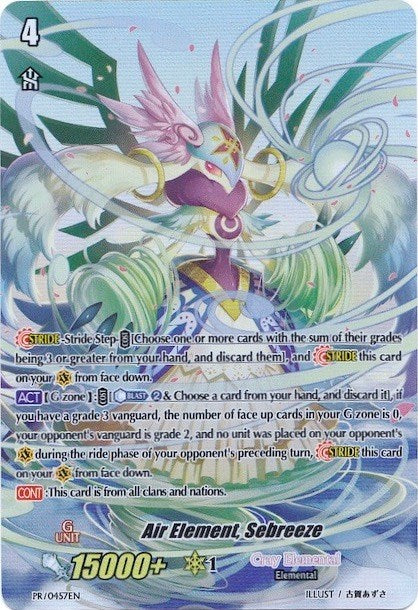 Air Element, Sebreeze (Premium Collection 2019) (PR/0457EN) [Promo Cards]