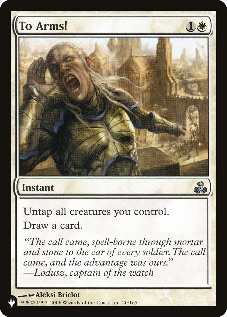 To Arms! [The List Reprints]