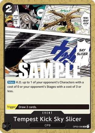 Tempest Kick Sky Slicer - OP03-096 - Uncommon