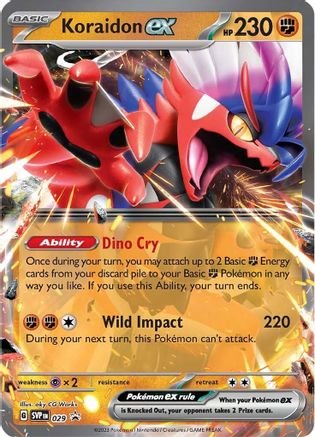 Koraidon ex - 029 - Promo - Holofoil
