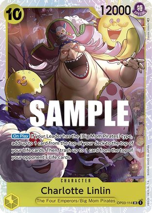 Charlotte Linlin (114) - OP03-114 - Super Rare