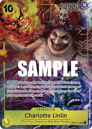 Charlotte Linlin (114) (Alternate Art) - OP03-114 - Super Rare