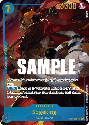 Sogeking (Alternate Art) - OP03-122 - Secret Rare
