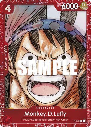 Monkey.D.Luffy (Premium Card Collection -ONE PIECE FILM RED Edition-) - P-022 - Promo