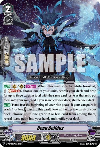 Deep Gelidus (V-PR/0269EN 2023) [V Promo Cards]