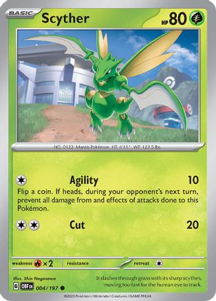 Scyther - 004/197 - Common
