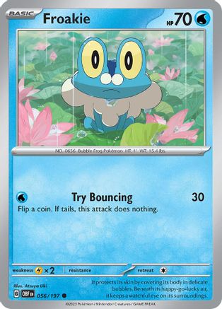 Froakie - 056/197 - Common