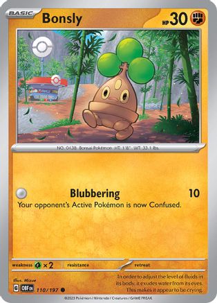 Bonsly - 110/197 - Common - Reverse Holofoil