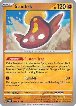 Stunfisk - 112/197 - Uncommon