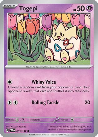 Togepi - 083/197 - Common - Reverse Holofoil