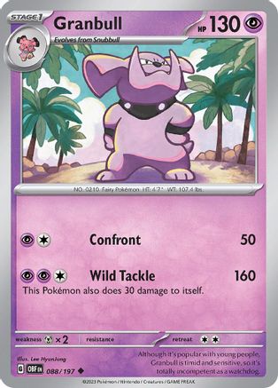 Granbull - 088/197 - Uncommon