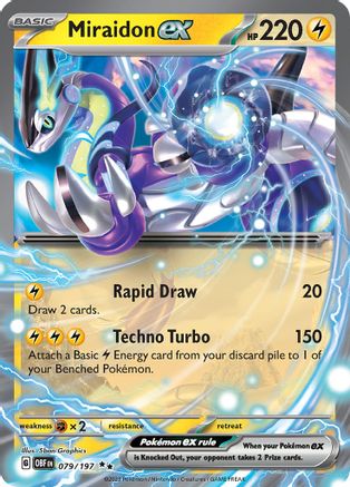 Miraidon ex - 079/197 - Double Rare