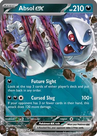 Absol ex - 135/197 - Double Rare