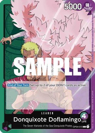 Donquixote Doflamingo (019) - OP04-019 - Leader