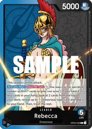 Rebecca (039) - OP04-039 - Leader