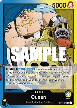Queen (040) - OP04-040 - Leader