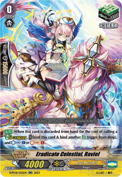 Eradicate Celestial, Raviel (D-PV01/055EN) [D-PV01: History Collection]