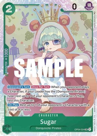 Sugar - OP04-024 - Super Rare