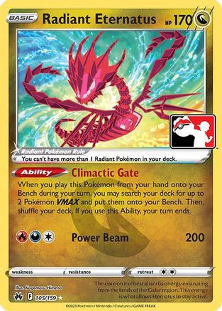 Radiant Eternatus - - Radiant Rare - Holofoil
