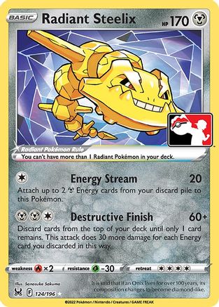 Radiant Steelix - - Radiant Rare - Holofoil