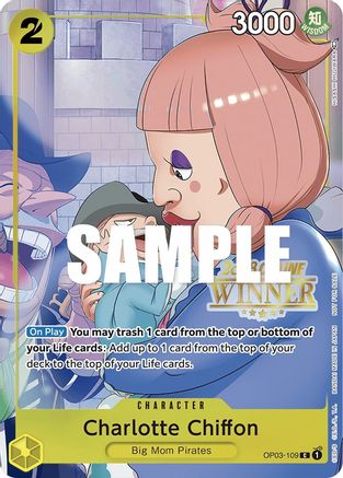 Charlotte Chiffon (Online Regional 2023) [Winner] - OP03-109 - Promo