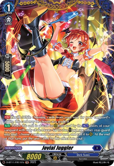 Jovial Juggler (D-BT11/FR11EN) [Clash of the Heroes]