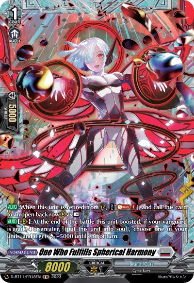 One Who Fulfills Spherical Harmony (D-BT11/FR18EN) [Clash of the Heroes]