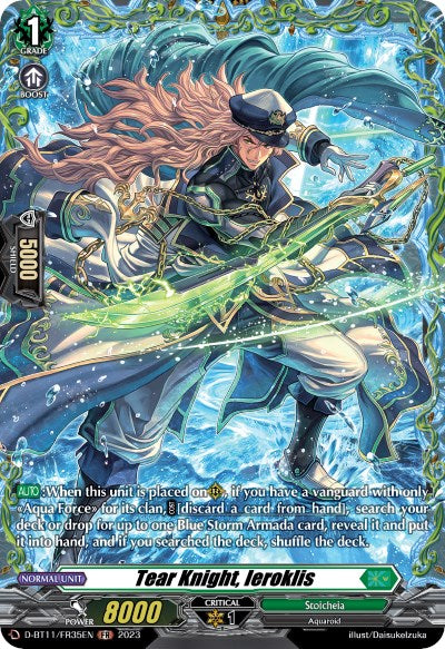 Tear Knight, Ieroklis (D-BT11/FR35EN) [Clash of the Heroes]