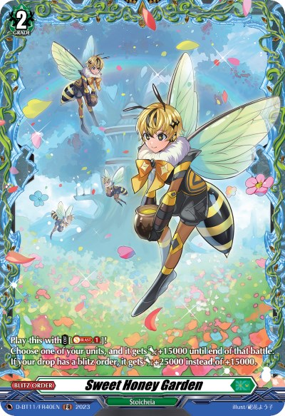 Sweet Honey Garden (D-BT11/FR40EN) [Clash of the Heroes]