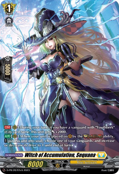 Witch of Accumulation, Sequana (Foil) (D-PR/267EN-S) [Clash of the Heroes]