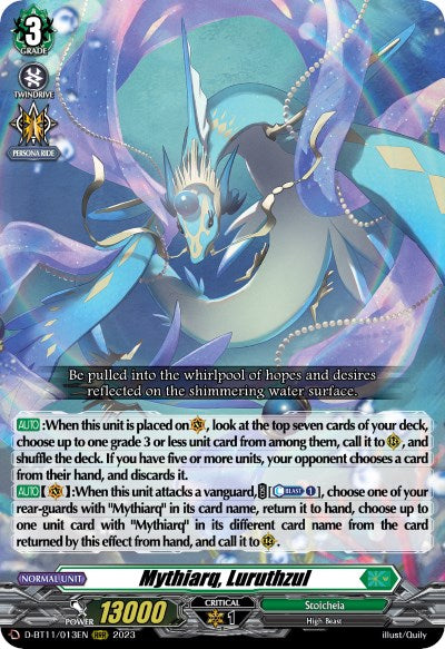 Mythiarq, Luruthzul (D-BT11/013EN) [Clash of the Heroes]