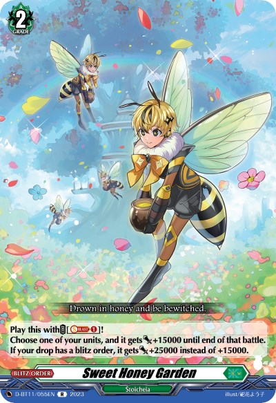 Sweet Honey Garden (D-BT11/055EN) [Clash of the Heroes]