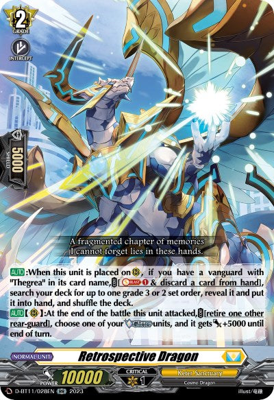 Retrospective Dragon (D-BT11/028EN) [Clash of the Heroes]