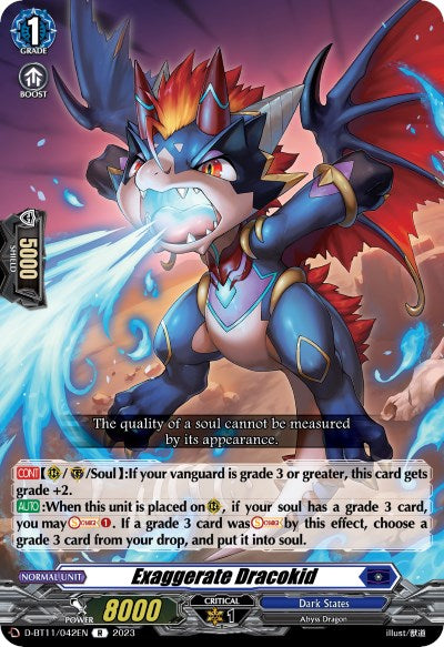 Exaggerate Dracokid (D-BT11/042EN) [Clash of the Heroes]