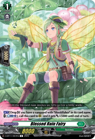 Blessed Rain Fairy (D-BT11/097EN) [Clash of the Heroes]