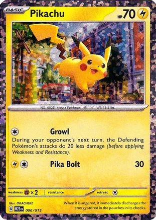 Pikachu - 006 - Promo - Holofoil