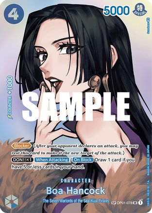 Boa Hancock (SP) - OP01-078 - Super Rare