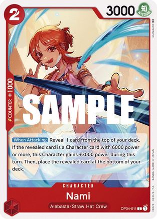 Nami - OP04-011 - Common